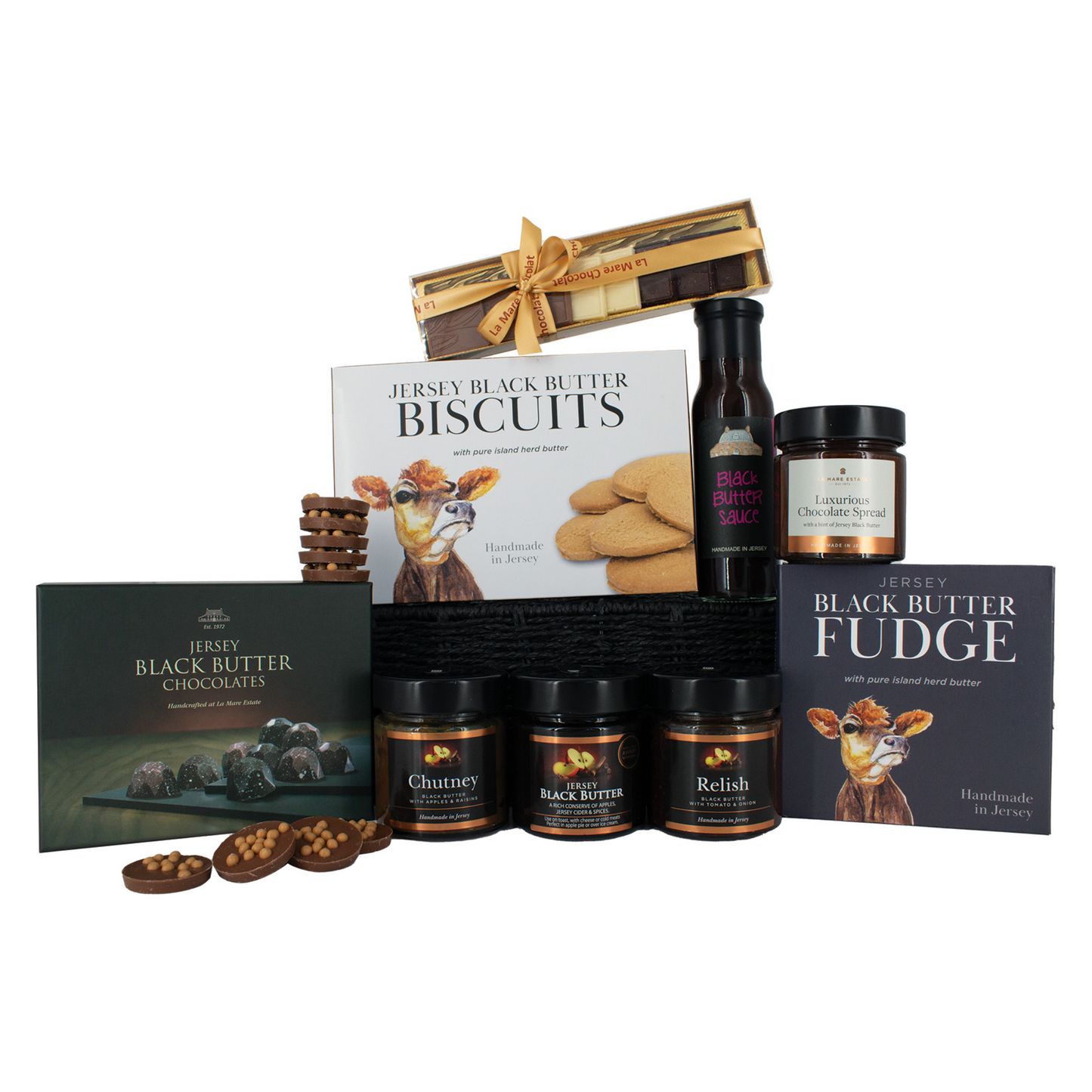 La Mare Estate's 'Black Butter Indulgence' Christmas Hamper 2023 - Jersey