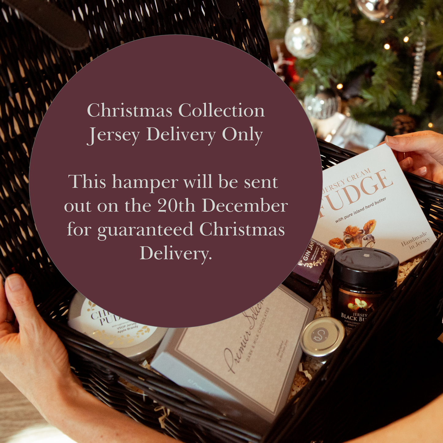 La Mare Estate's 'Gin & Chocolates' Christmas Hamper 2023 - Jersey