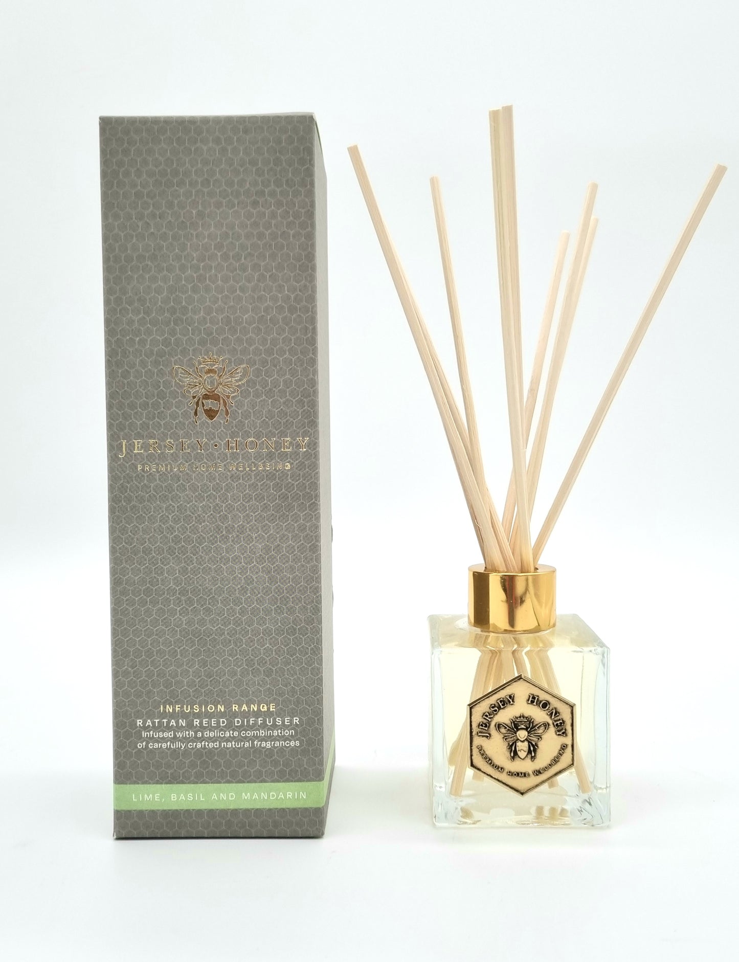 Jersey Honey Lime, Basil & Mandarin Diffuser - NEW