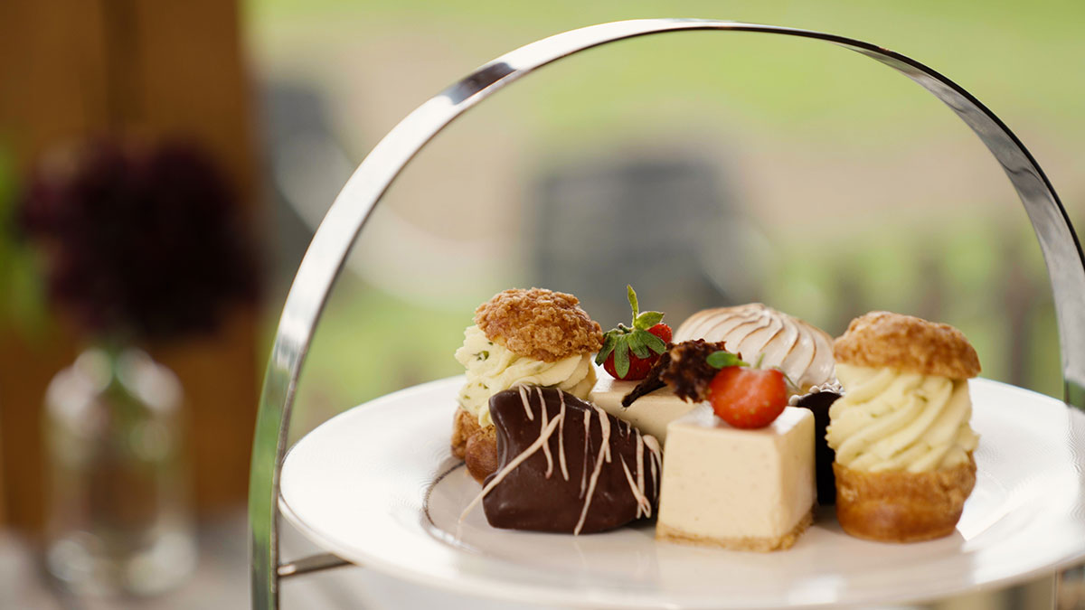 Physical Gift Card For Afternoon Tea and Premium Tasting Experience for Two at La Mare Wine Estate, Jersey