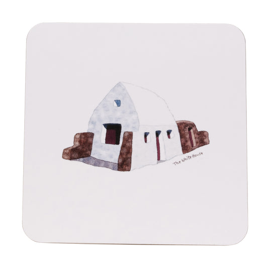 White House Drinks Coaster