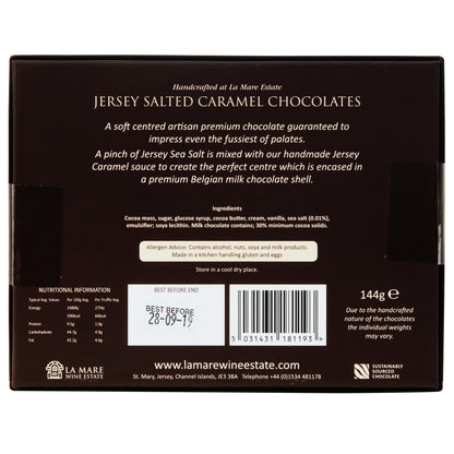 Jersey Salted Caramel Milk Chocolates
