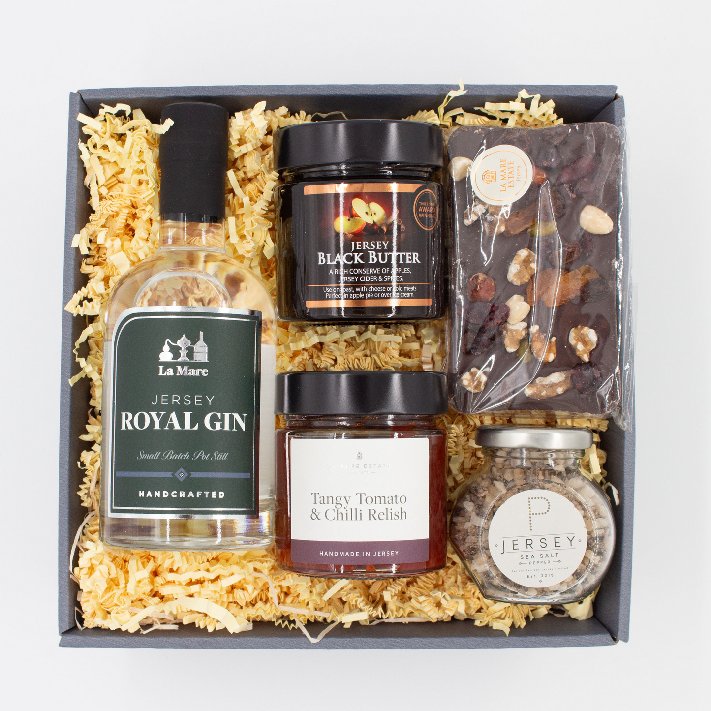 The Jersey Gin & Treats Hamper - Jersey