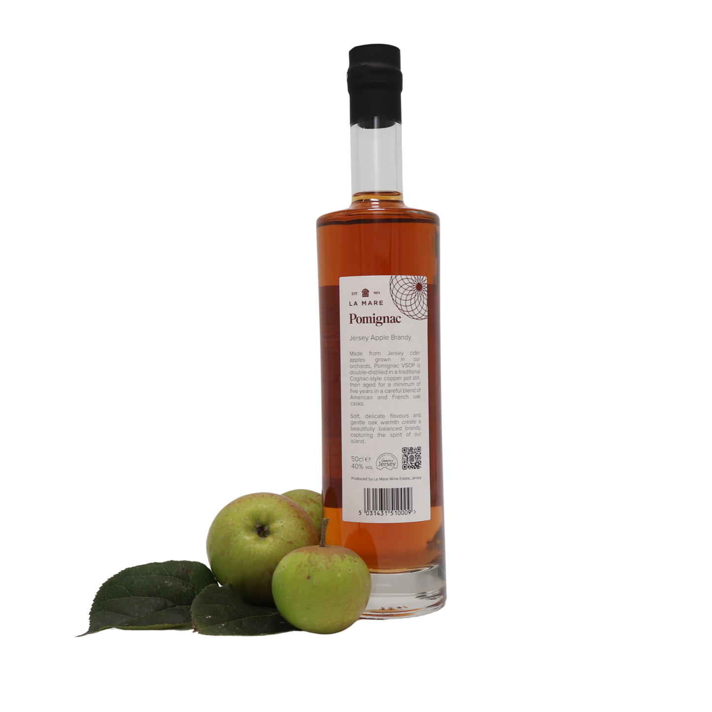 VSOP Jersey Apple Brandy 50cl - Pomignac