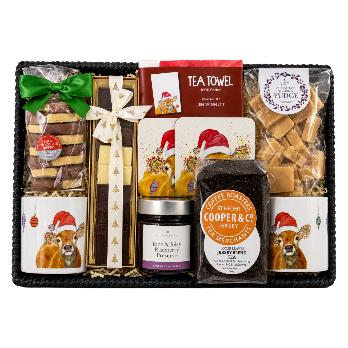 The Jersey Cow Tea Hamper - Christmas Collection 2026