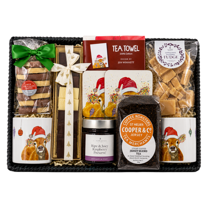 The Jersey Cow Tea Hamper - Christmas Collection 2026