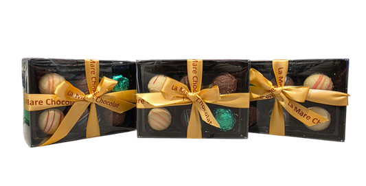 Selection of 6 truffles