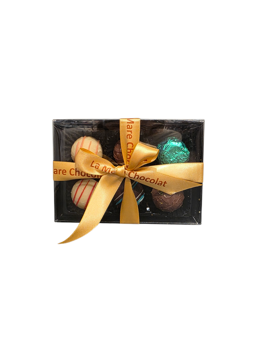 Selection of 6 truffles