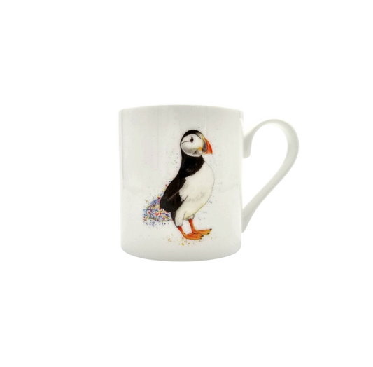 Jersey Floral Puffin Mug
