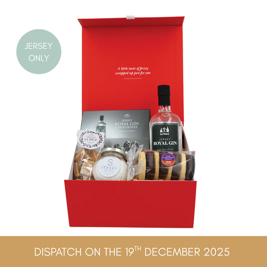 Gin and Délices de La Mare Hamper - Christmas Collection 2025 - Jersey only