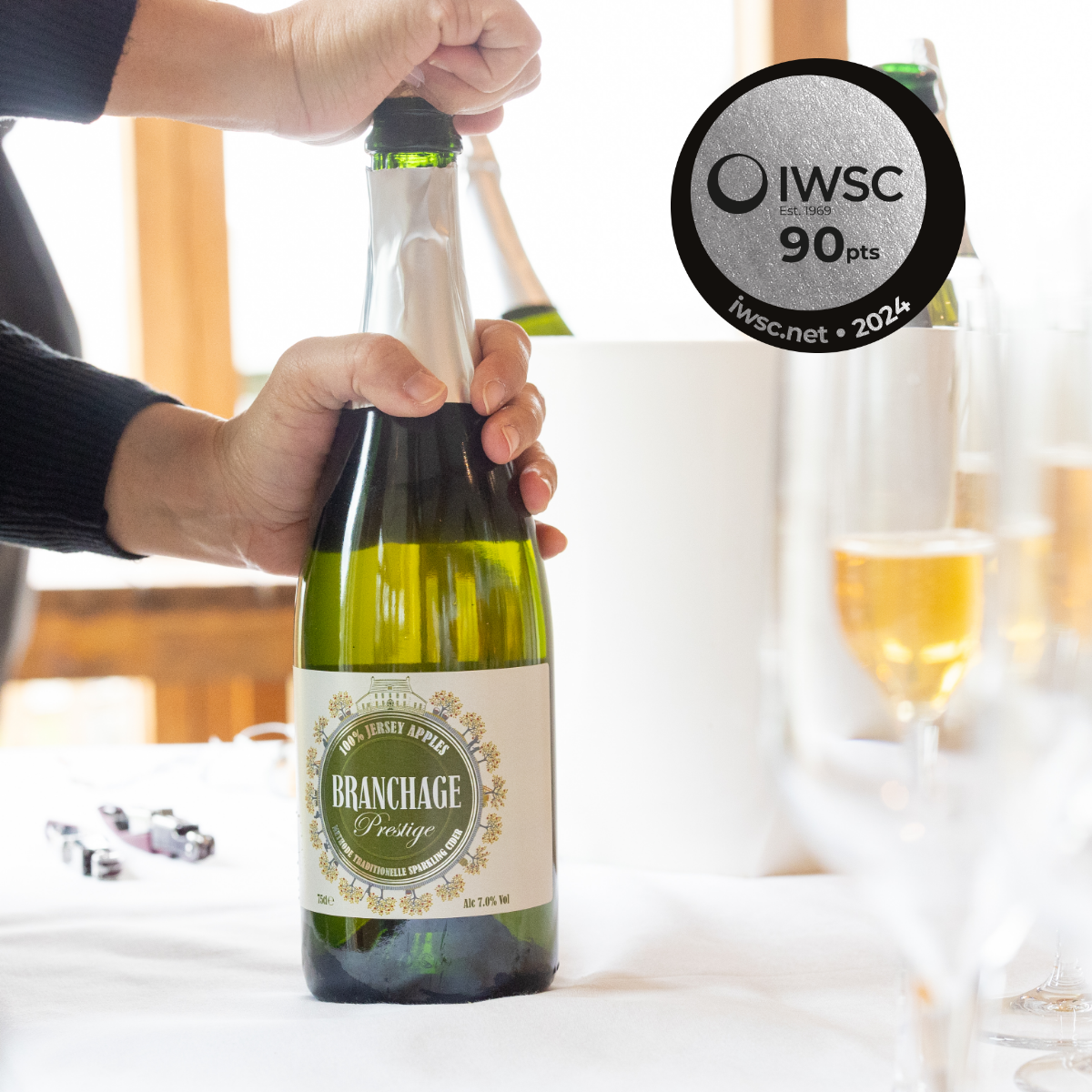 Branchage Prestige Sparkling Dry Méthode Traditionnelle Fine Cider