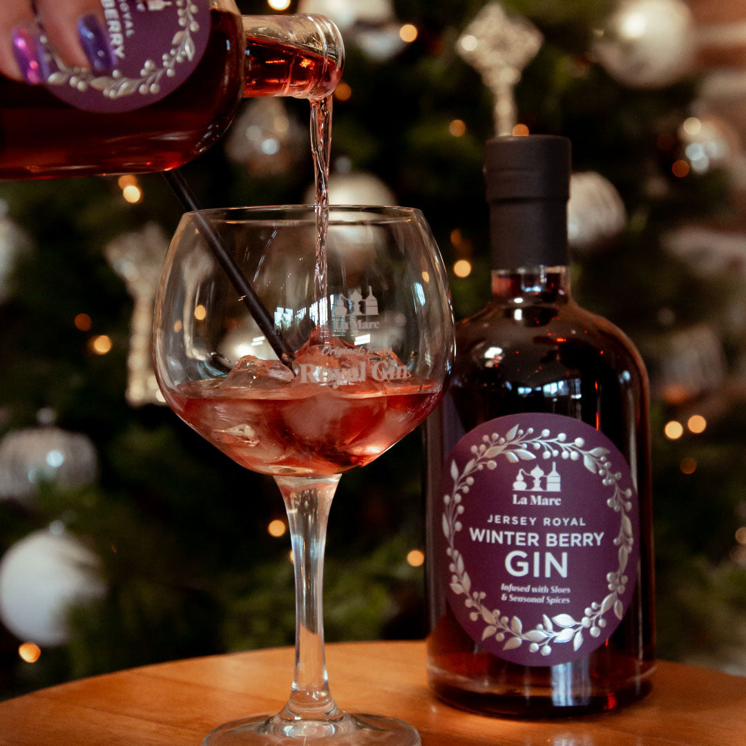 Jersey Royal Winter Berry Gin 70cl - NEW - LIMITED EDITION