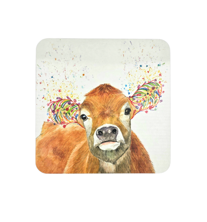 Floral Cow Placemat