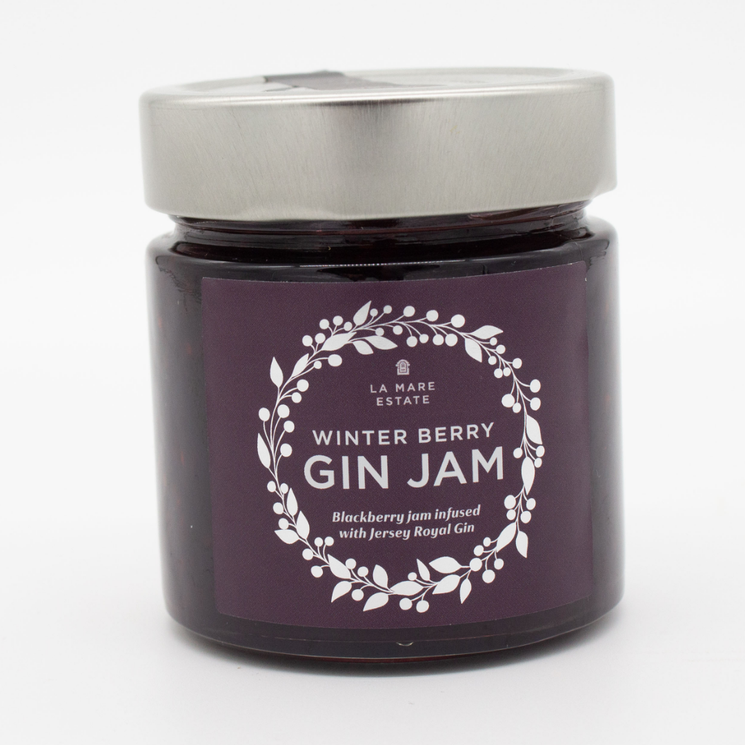 Winter Berry Blackberry & Gin Jam NEW LIMITED EDITION Maison de Jersey