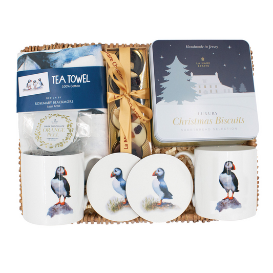 'Jersey Puffin' Christmas Hamper 2023 - Jersey