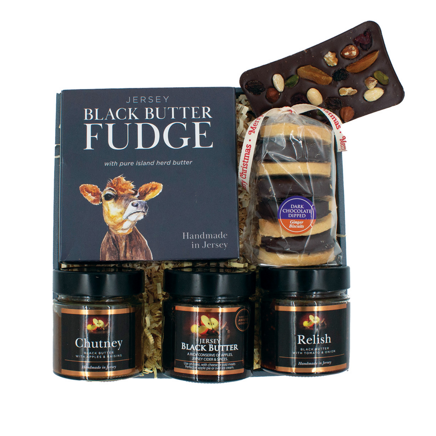 La Mare Estate's 'Black Butter Classics' Christmas Hamper 2023 - Jersey