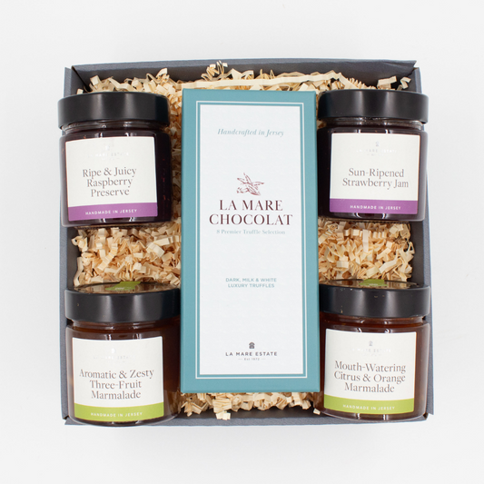 Jersey Jams & Truffles Hamper - UK Delivery