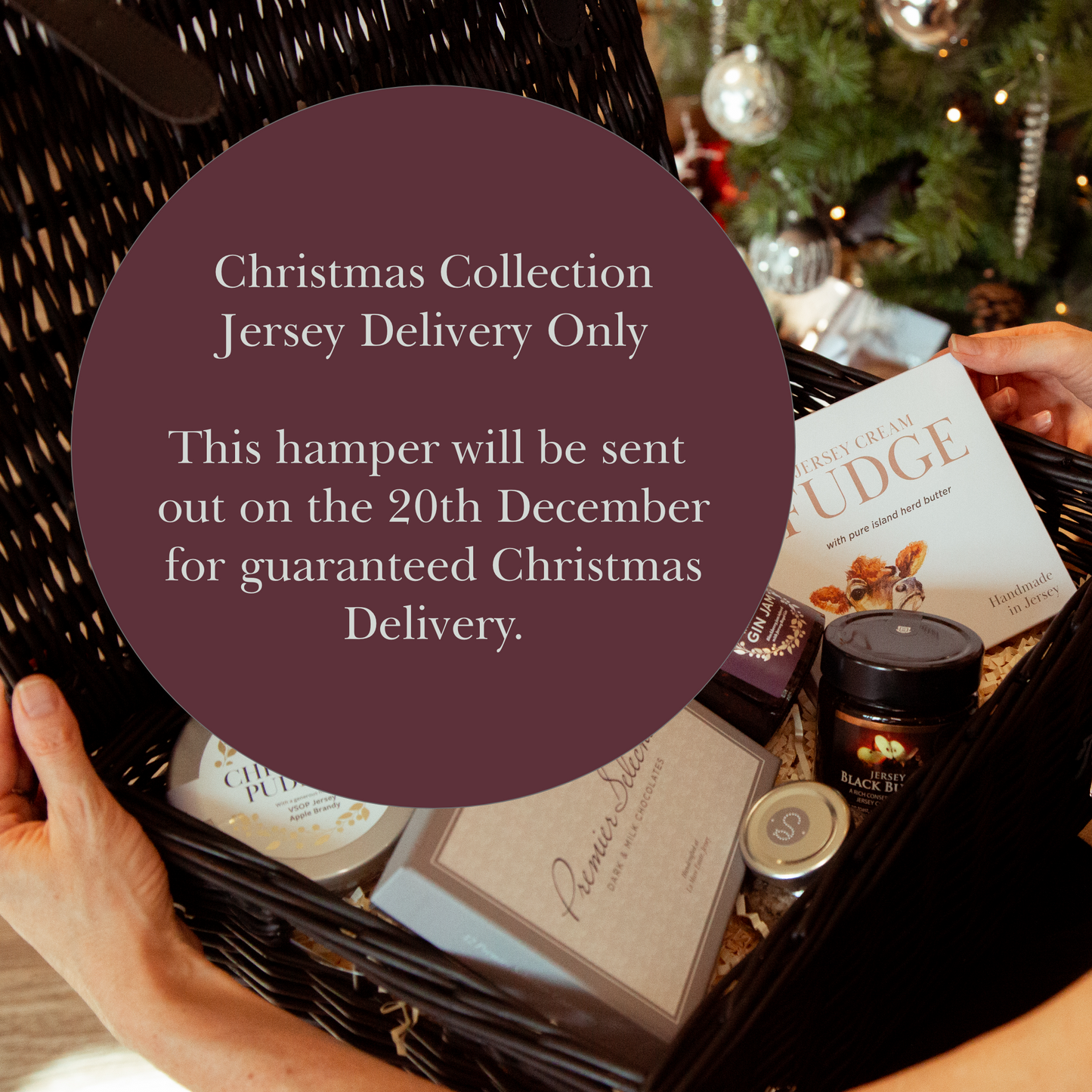 'The Luxury Christmas Pantry' Gourmet Food & Drink Hamper 2023 - Jersey