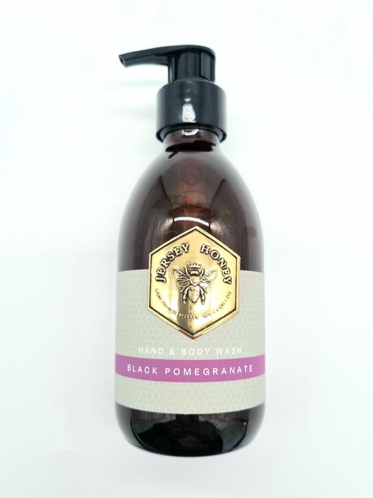 Jersey Honey Black Pomegranate Hand & Body Wash 250ml