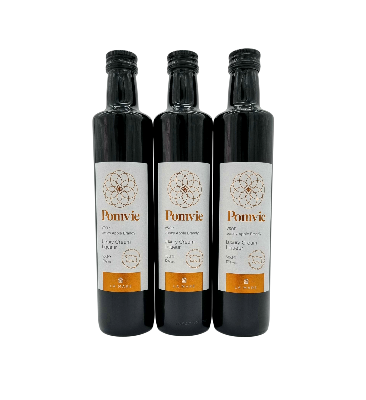 Pomvie - Jersey Apple Brandy Cream Liqueur 50cl