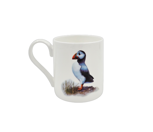 Puffin on Grass Mug - Rosemary Blackmore