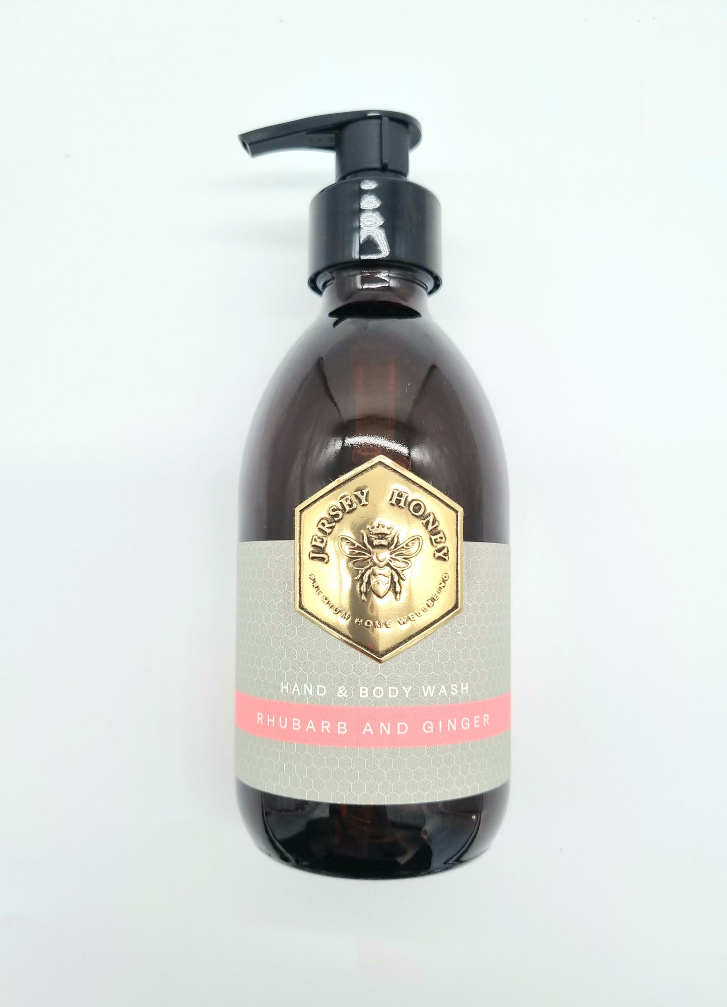 Jersey Honey Rhubarb & Ginger Hand and Body Wash 250ml