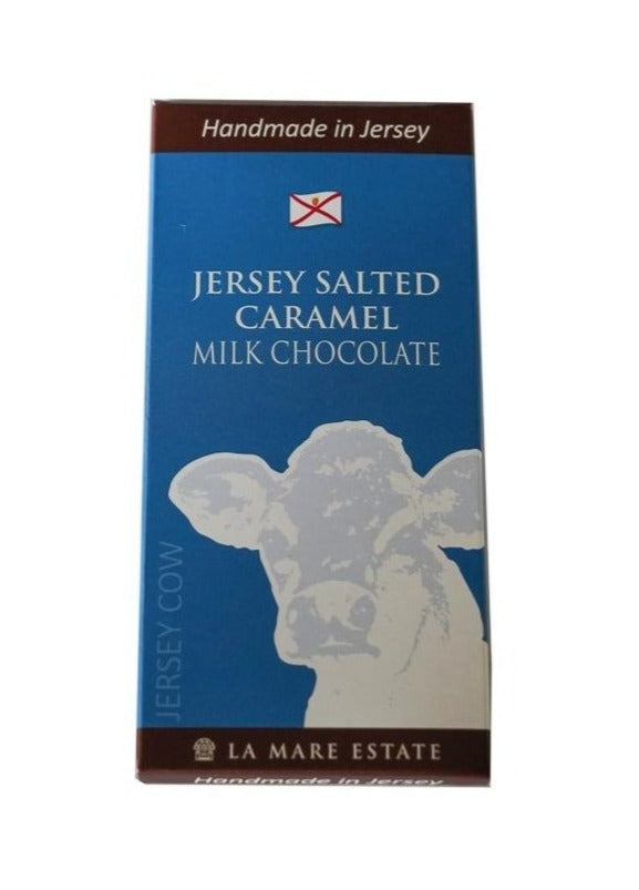Jersey Salted Caramel Milk Chocolate Bar 30g