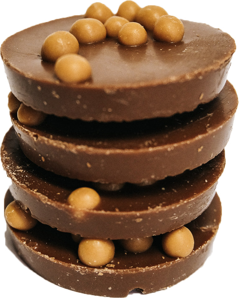 Salted Caramel Discs Maison de Jersey