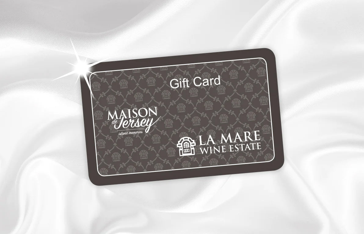 Physical Gift Card For Afternoon Tea and Premium Tour & Tasting Experience for Two at La Mare Wine Estate, Jersey