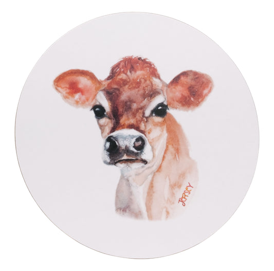 Jersey Cow Melamine Coaster